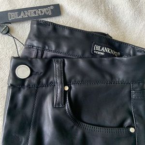 Blank nyc vegan leather skinny pants